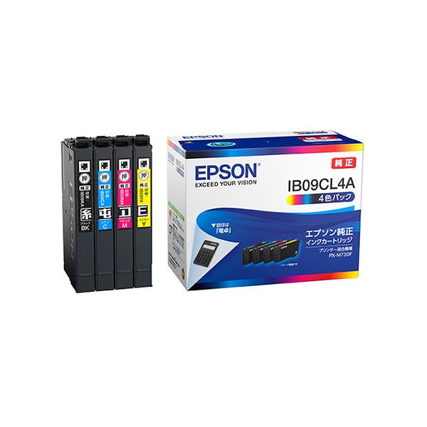 EPSON インクパック 4色パック IB09CL4A