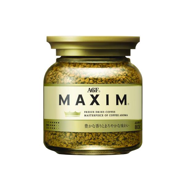 味の素ＡＧＦ ※ＭＡＸＩＭインスタントコーヒー瓶８０ｇ ０ ★10個パック