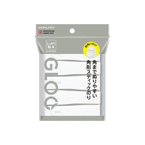 他サイト： コクヨ KOKUYO スティックのり グルー しっかり貼る（吊り下げ5個P）Sサイズ タ-G301N-5Pの商品画像