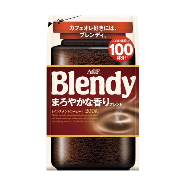 AGF ブレンディ インスタントコーヒー 110g 10袋 味の素AGF ＃ブレンディ まろやかな香り 袋 インスタントコーヒー 200g