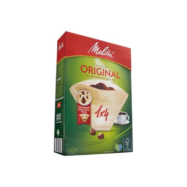 他サイト： メリタジャパン オリジナルナチュラルブラウン 4〜8杯用 無漂白 80枚 PO-148Bの商品画像