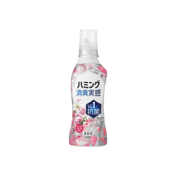 他サイト： 花王 ハミング消臭実感 本体 ローズ＆フローラルの香り 510ml 418159の商品画像
