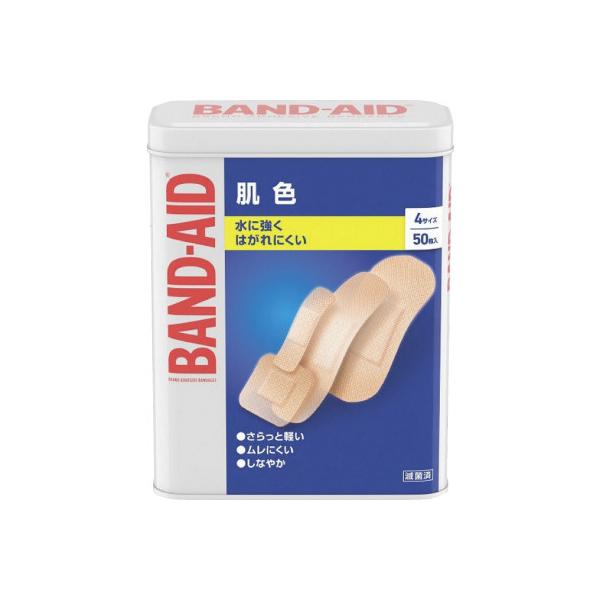 Kenvue バンドエイド 肌色 4サイズアソート 50枚入 414910