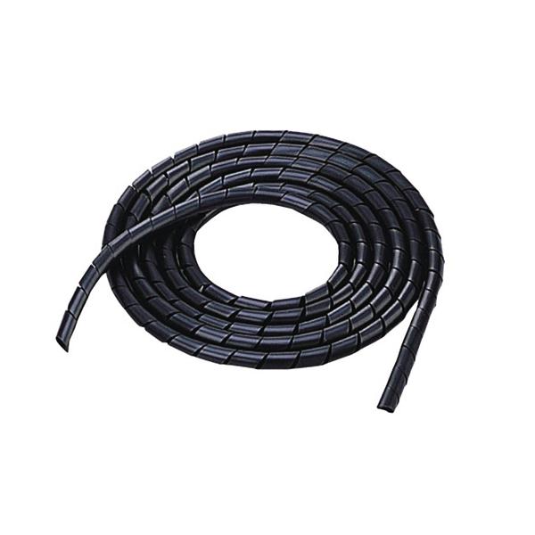 他サイト： エレコム ケーブルチューブ 内径6mm 2m 黒 BST-6BKの商品画像
