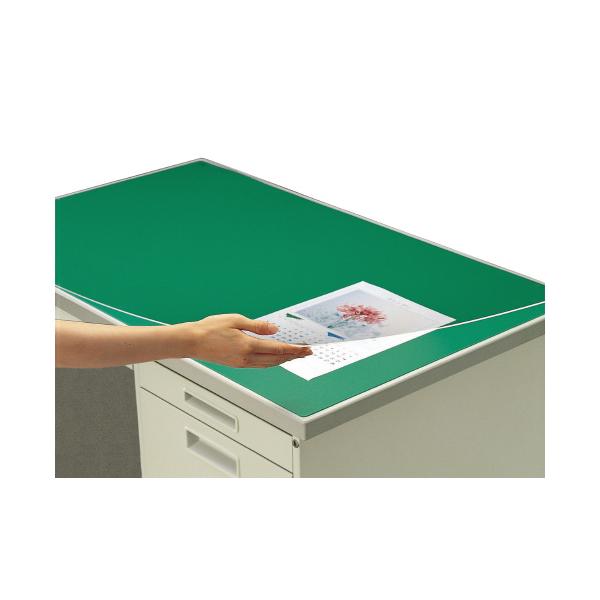 コクヨ デスクマット硬質Ｗアクリル製 グリーン 透明 下敷き付 １２００×７００デスク用 マ−１２７品番：マ-127JANコード:4901480425559※メーカーの都合によりパッケージ及び内容量などが予告なく変更される場合があります。