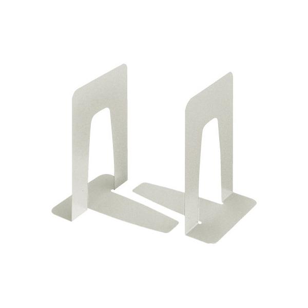 他サイト： コクヨ ブックエンド 大 ライトグレー ２つ１組 ＢＳ−３４ＮＭの商品画像