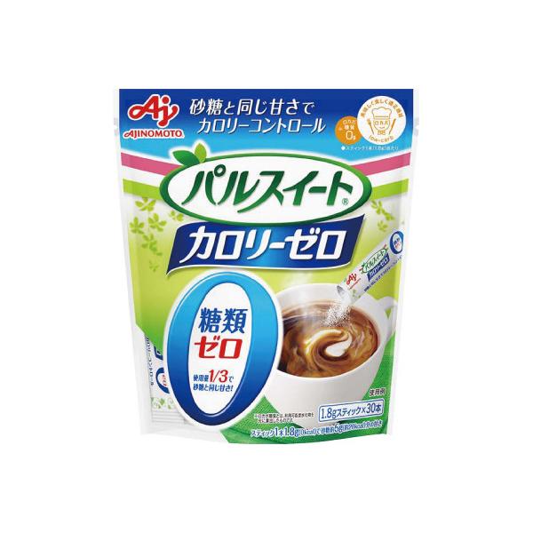他サイト： 味の素 ＃パルスイートカロリーゼロ 1．8g×30本 732868の商品画像