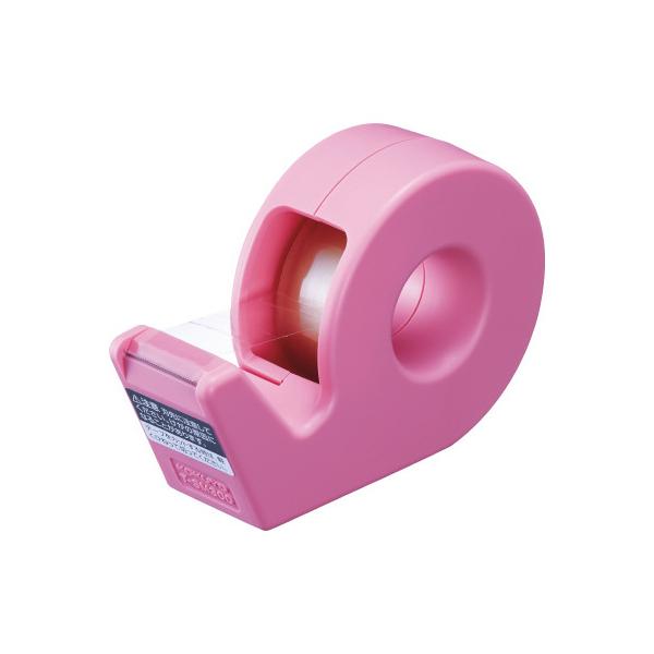 コクヨ KOKUYO テープカッター「カルカット」 ハンディタイプ小巻き ピンク T-SM300P グリーン購入法適応