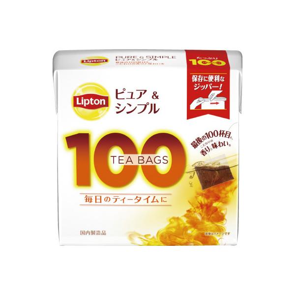 リプトン ＃ピュア＆シンプルティー 1．6g×100バック 412809