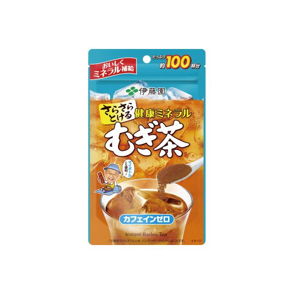 伊藤園 さらさらとける 健康ミネラルむぎ茶 ８０ｇ １８９４２品番：18942JANコード:4901085189429※メーカーの都合によりパッケージ及び内容量などが予告なく変更される場合があります。