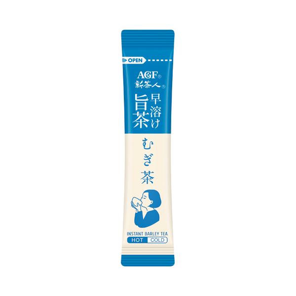 他サイト： 味の素AGF ＃新茶人 早溶け旨茶むぎ茶 インスタント スティック 100本 15570の商品画像
