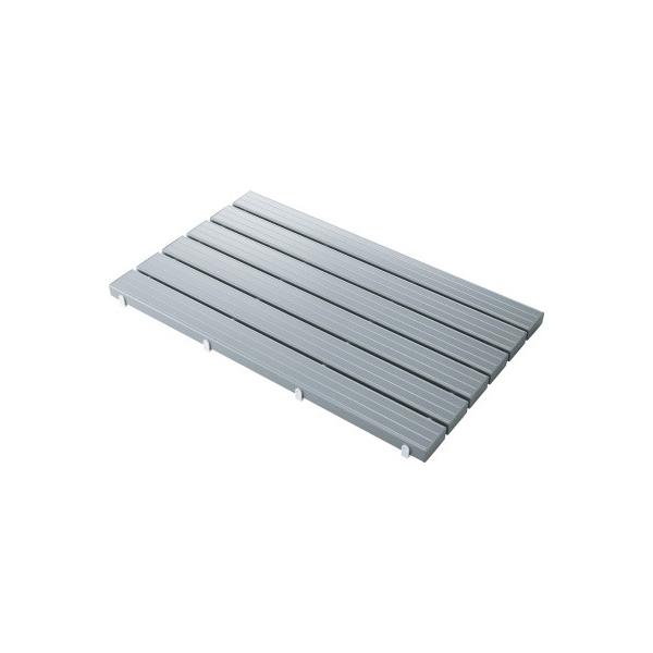 山崎産業 カラースノコ抗菌キャップ付き グレー W856×D600×H48mm