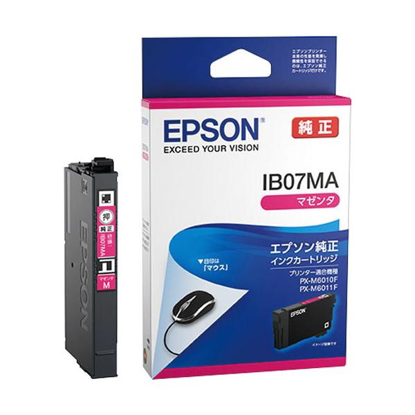 エプソン EPSON インクカートリッジIB07 マゼンタ IB07MA グリーン購入