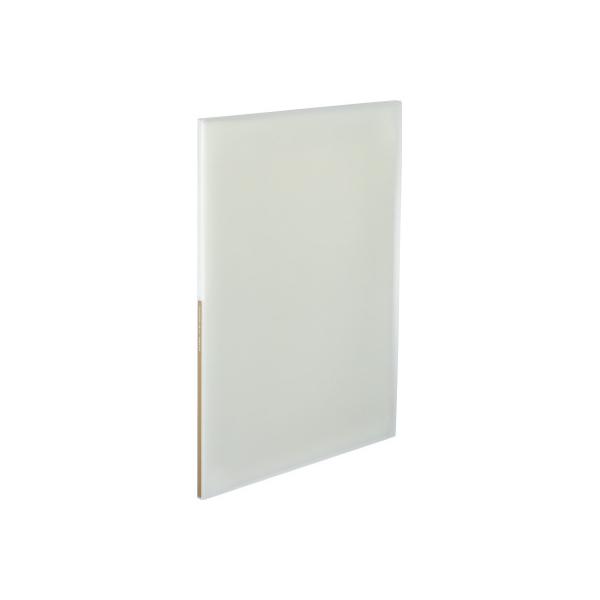 他サイト： コクヨ KOKUYO クリヤーブック「Glassele」 （固定式）A2・20枚オフホワイト ラ-GL212Wの商品画像