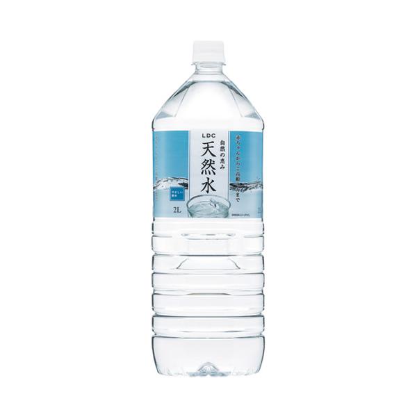 ライフドリンクカンパニー ※自然の恵み　天然水　ＰＥＴ　２Ｌ／６本 ＬＤＣ００２ ★10個パック