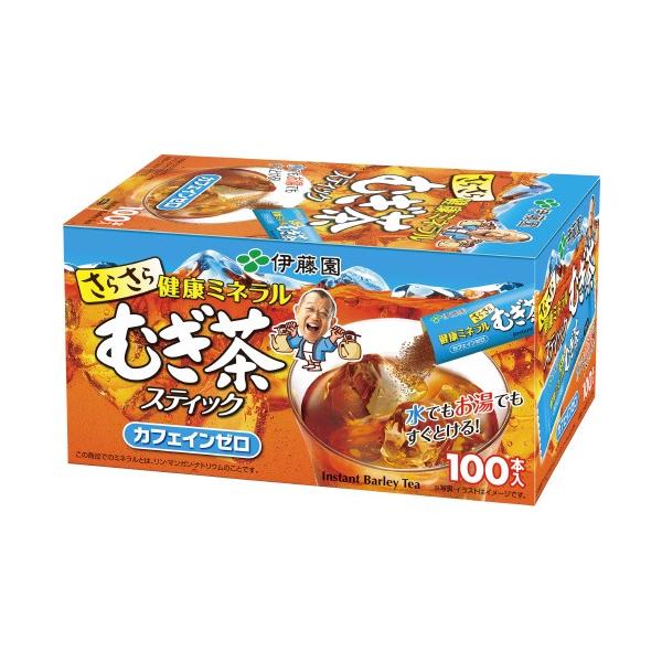 伊藤園 ※さらさら健康ミネラルむぎ茶　０．８ｇ×１００本 ０