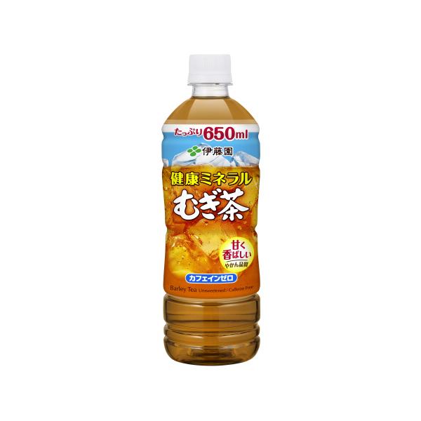 伊藤園 ※健康ミネラルむぎ茶PET650ml／24本 0 ☆10個パック