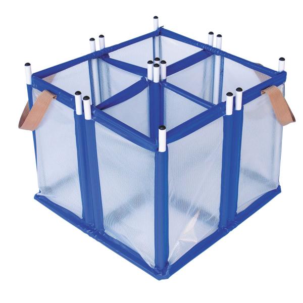 ・土のう製作器・土のう作業が一人で出来ます。・一度に4袋を製作。・水洗いができ転用が可能。・土のうをセットしたままゴミ箱としても使用可能。・折りたたみ式・型式 : AR-2935・サイズ : 480×480×480・返品不可・メーカー直送品...