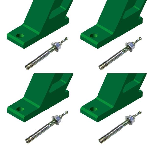 ・ベンチ固定金具・アンカーDセット・リサイクルベンチRB1、RB6用・セパレートベンチSB1、SB6用・お客様ご自身での施工が必要です。・入り数 : アンカーボルト4本、10mmボルト穴あけ加工4か所 (ベンチ1台分)・(注)ベンチ脚部に穴...