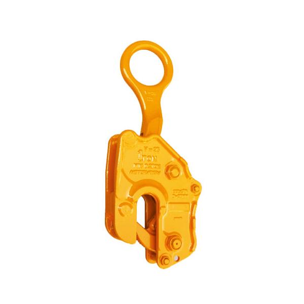 ネツレン Ｖ-25 クランプ 1TON【野田愛宕店】【店頭取引限定】【未使用】管理番号：ITRB375075TU 三木ネツレン 鉄鋼用 竪吊クランプ(ワンタッチロック式) V-25N型 1TON