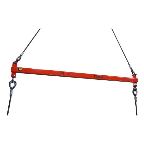 吊り天秤 角パイプ式 1ton用 ピッチ1400mm 角パイプ50×50 全長1460mm シャックル付 KTTPS-1T 大洋製器工業　