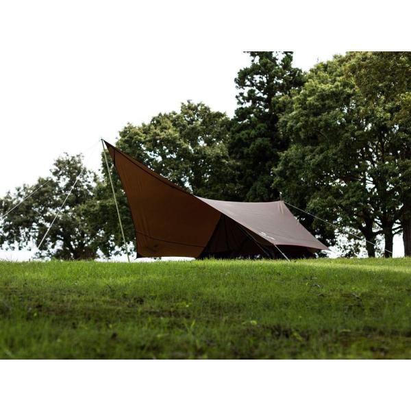 スノーピーク Snow Peak ソロテント タープ ヘキサイーズ 1 ペグ Sdi 101 ブラウン Sdi 101 1人用 1 清水ネットショップ