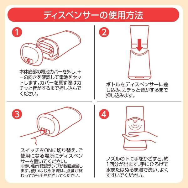 本体ソープディスペンサー 詰替250ml セット 消毒 ノータッチ 薬用せっけんミューズ 清水オンラインショップ店 泡ハンドソープ ノータッチ グレープフルーツの香り 殺菌