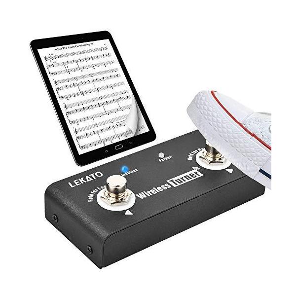 ワイヤレスbluetoothページターナーペダル Lekato アプリテレプロンプターコントローラーusb付きフットペダルルーパーペダルで接 清水ウェブショップ103 通販 Yahoo ショッピング