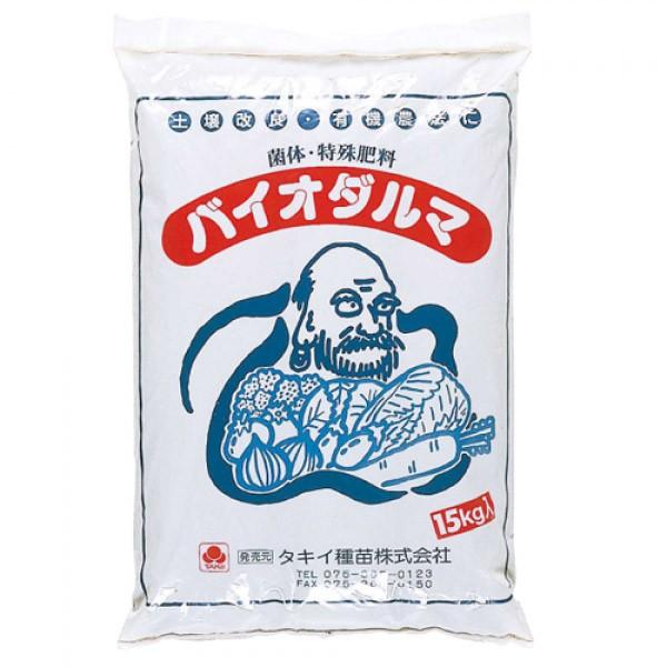 【菌体肥料】菌体特殊肥料　「バイオコダルマ」　5kg（１kg×5袋）