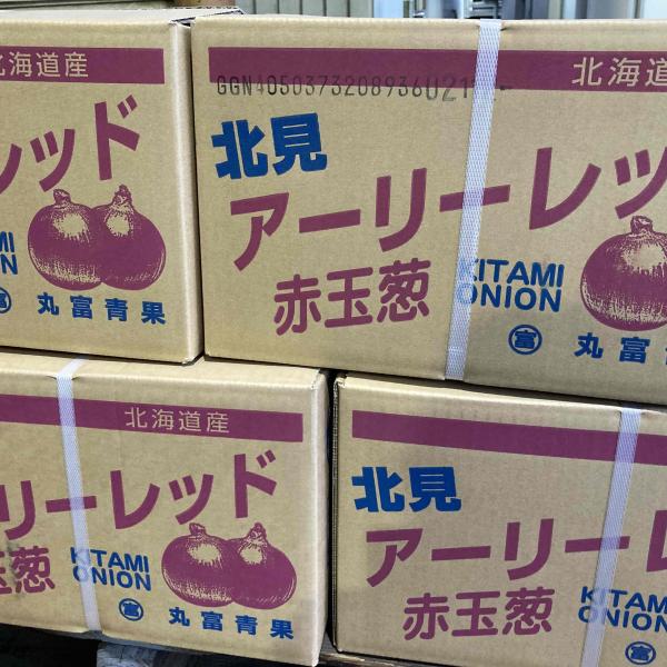 アーリーレッドとはアーリーレッドは赤玉ねぎの品種のひとつで、「レッドオニオン」ともいわれています。赤玉ねぎにはアーリーレッドのほかにもほかにも「くれない」などの品種があります。表皮は濃い赤紫色をしており、表層部も赤紫色です。断面は赤紫色と白...