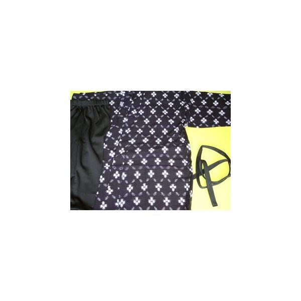 どじょうすくい衣装 上下セットM 紐付き【踊り用小道具】【送料無料