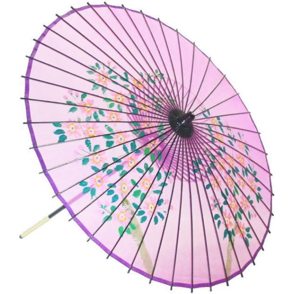 高級絹傘　桜Ｍ　ピンク　国産　２本継　装飾・文化祭・大道芸・コスプレ【舞台・舞傘・撮影・小道具】日本製　２本柄　和傘 高級絹傘 桜M ピンク 国産 2本継 装飾・文化祭・大道芸・コスプレ