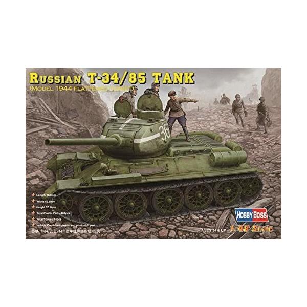 ホビーボス 1 48 ロシア戦車 T 34 85 1944年型 模型 価格比較 価格 Com