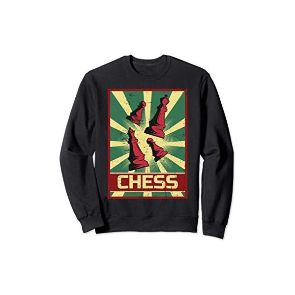 チェスフィギュアとレトロなロゴ - チェス トレーナー
