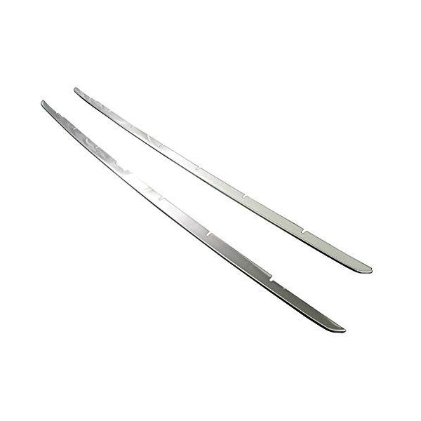 BRIGHTZ ボンゴブローニイバン TRH200M GDH206M 超鏡面ステンレスメッキフロントバンパーモール 2PC Aタイプ  TRH200 GDH