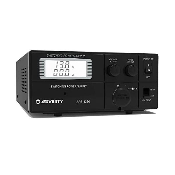 Jesverty 直流安定化電源スイッチング式 HAM/CB/AMATEUR無線通信電源 