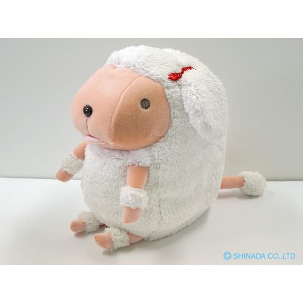 ワンポイントのリボンがかわいいbaby nature プードルに大きいサイズが登場します。大きな体とふわふわな肌ざわりにぜひ癒されてみてください♪サイズ：約 高26×幅18×奥22cm 素材 : ポリエステル対象年齢：7才から