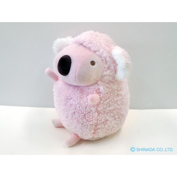 シナダ ぬいぐるみ baby nature (M) コアラ ピンク : シナダオンライン