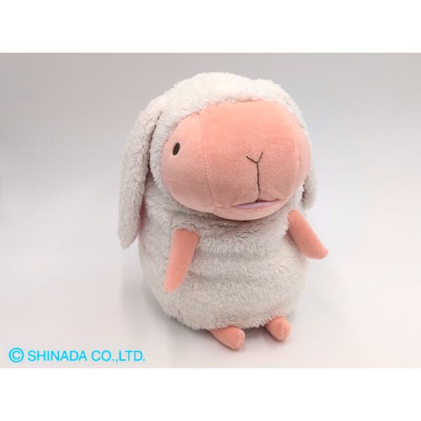 シナダ ぬいぐるみ baby nature うさぎ (L) アイボリー : シナダ