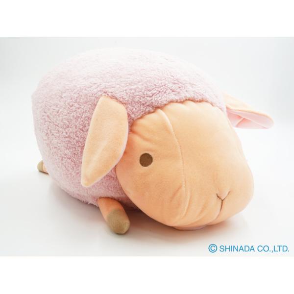 シナダ ぬいぐるみ baby ram (LL) ピンク : シナダオンラインショップ