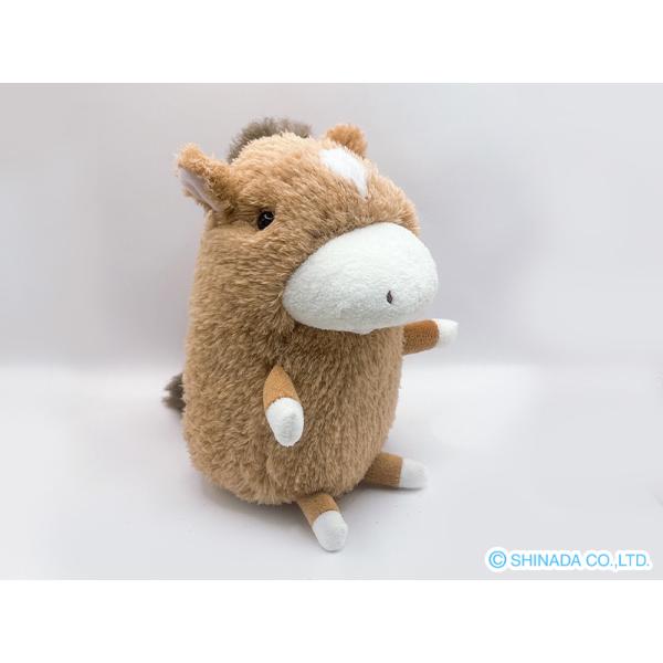 シナダ ぬいぐるみ baby more ポニー (M) ブラウン : シナダオンライン