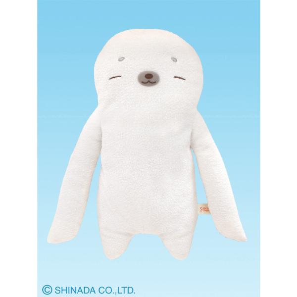 シナダ ぬいぐるみ フモフモさん (L) ベビー2 あいす : シナダ