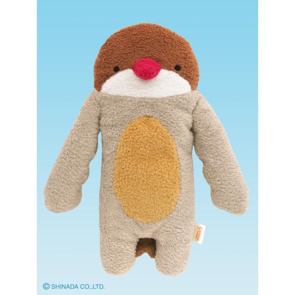 シナダ ぬいぐるみ フモフモさん (M) ブン ブラウン : シナダ