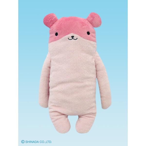 シナダ ぬいぐるみ フモフモさん (M) はむむ ピンク : シナダ