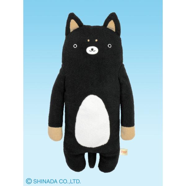 シナダ ぬいぐるみ フモフモさん (L) わふ 黒 : シナダオンライン