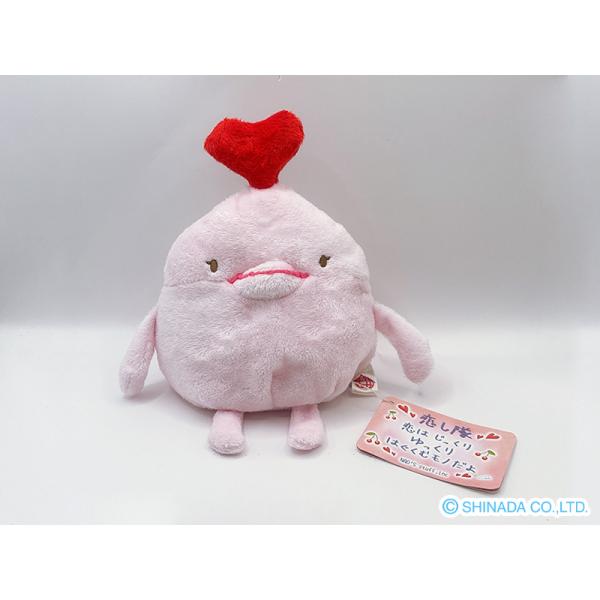 シナダ ぬいぐるみ 恋し隊 (M) ピーチ : シナダオンラインショップ
