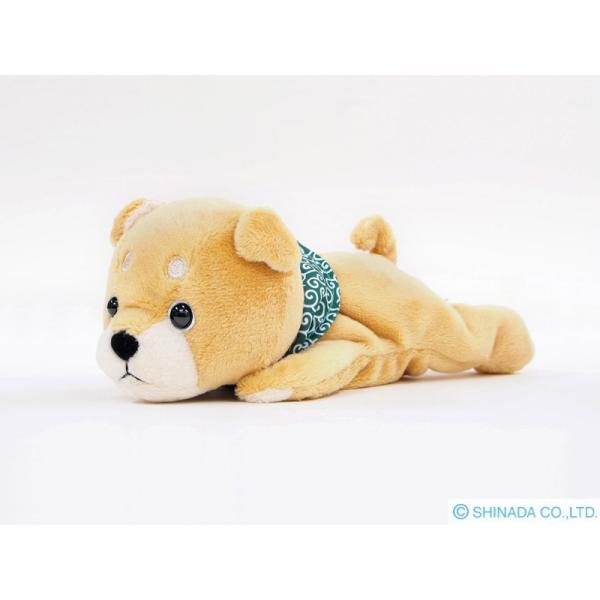 シナダ ぬいぐるみ レイジーパーティドック(S) 柴犬 赤 : シナダ