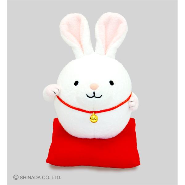 シナダ 招きコロコロ うさぎ 干支 ぬいぐるみ : シナダオンライン