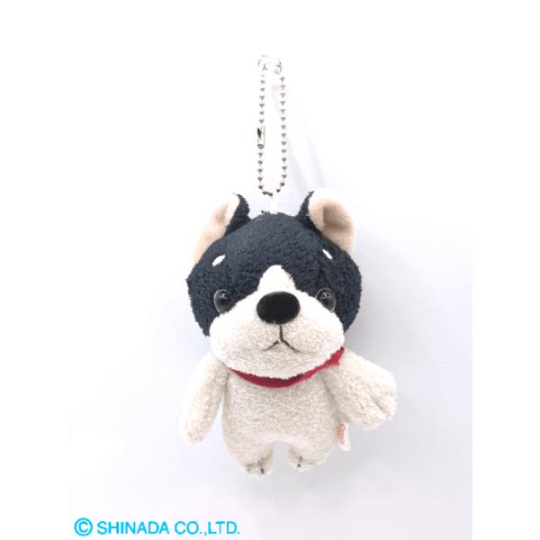シナダ ぬいぐるみ BCマスコット まゆげわんこ (S) フレンチブル