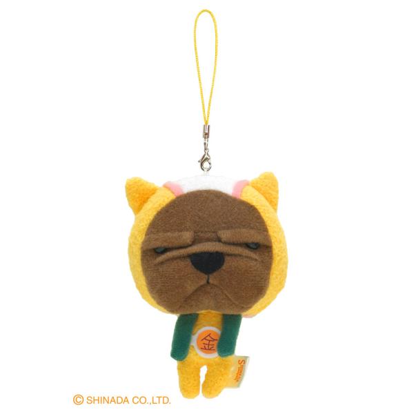 シナダ スーパーなぎおマン（ストラップ）マネーイエロー : シナダ